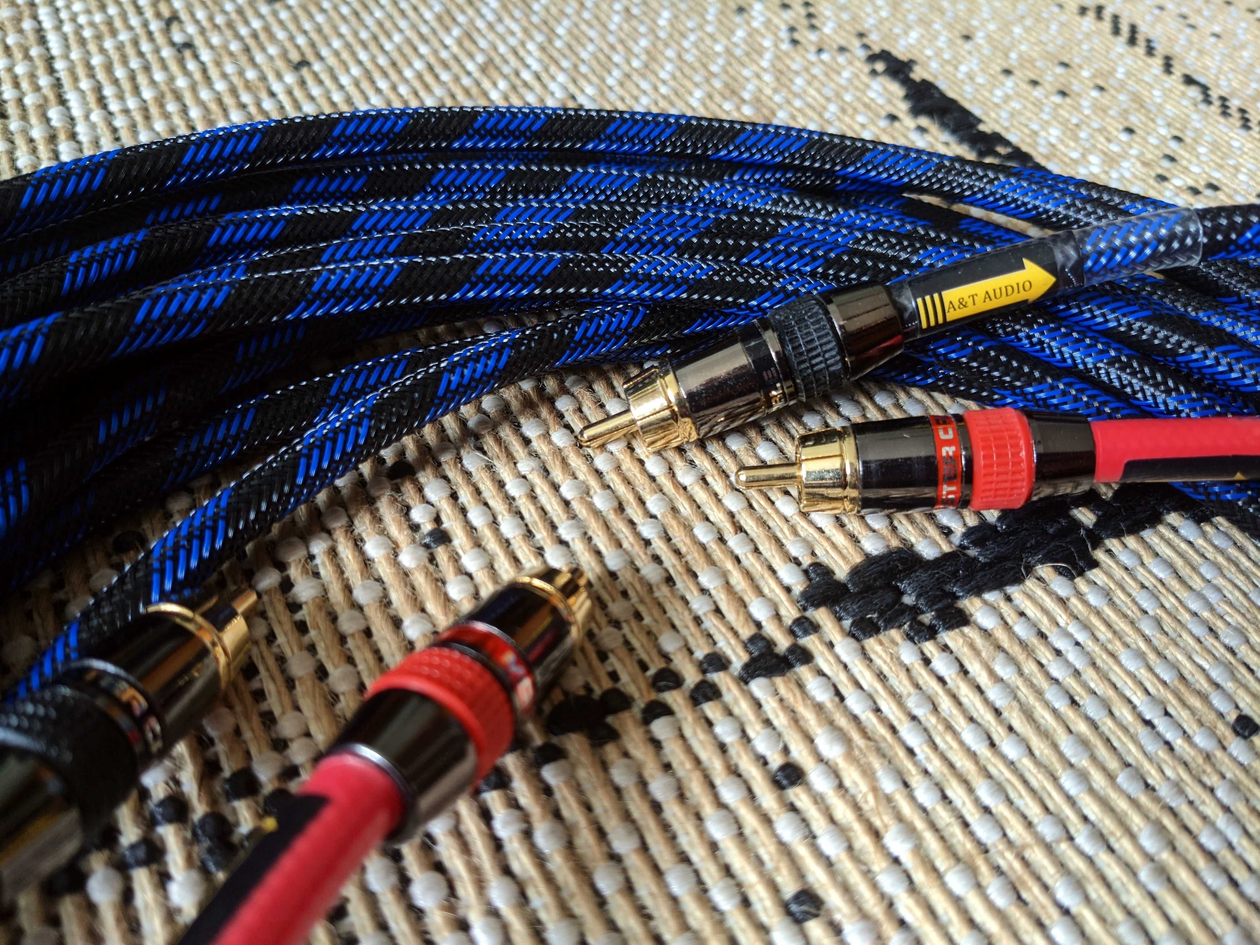 ATAUDIO Hifi Kabel RCA 5m Interconnect 6N OFC 2RCA