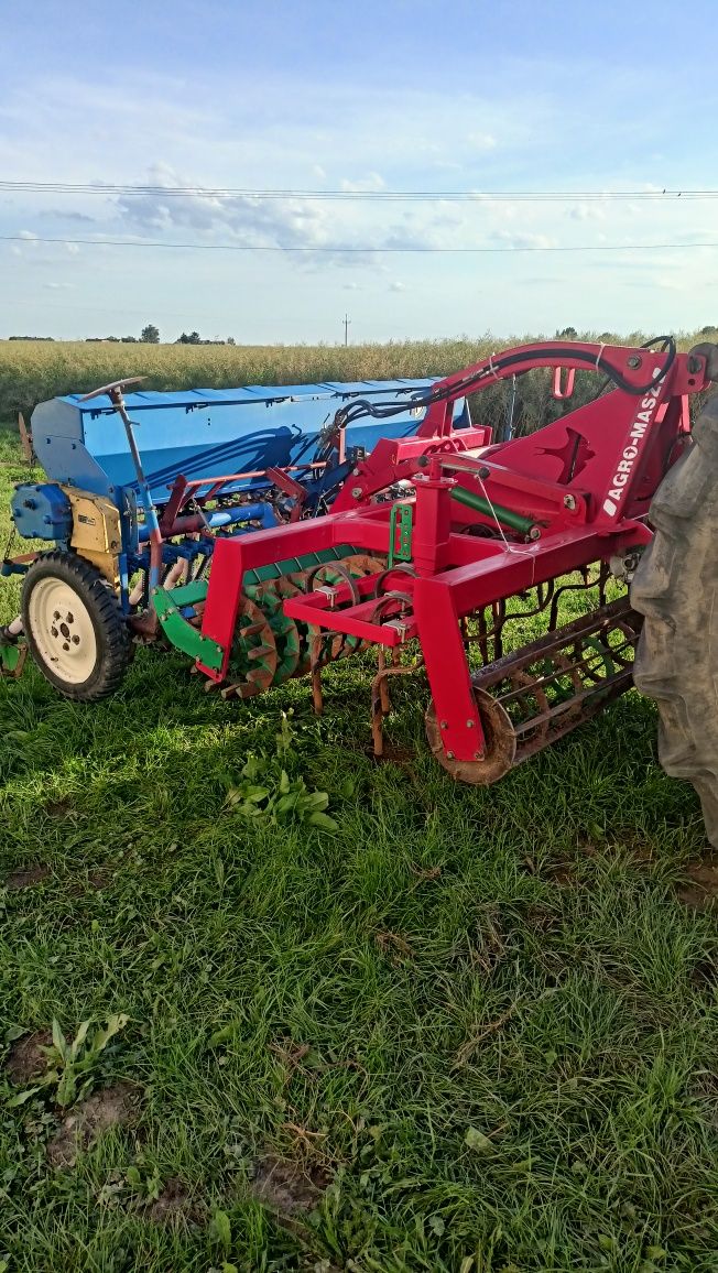 Agregat uprawowo siewny agromasz