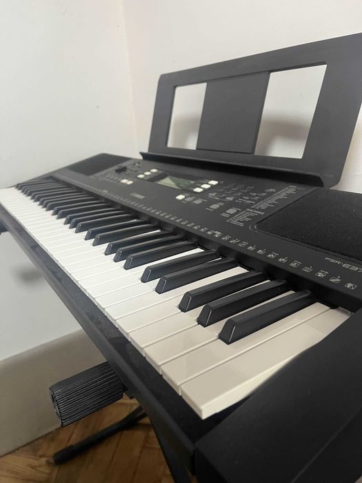 keyboard yamaha psr-e373 + statyw stan idealny