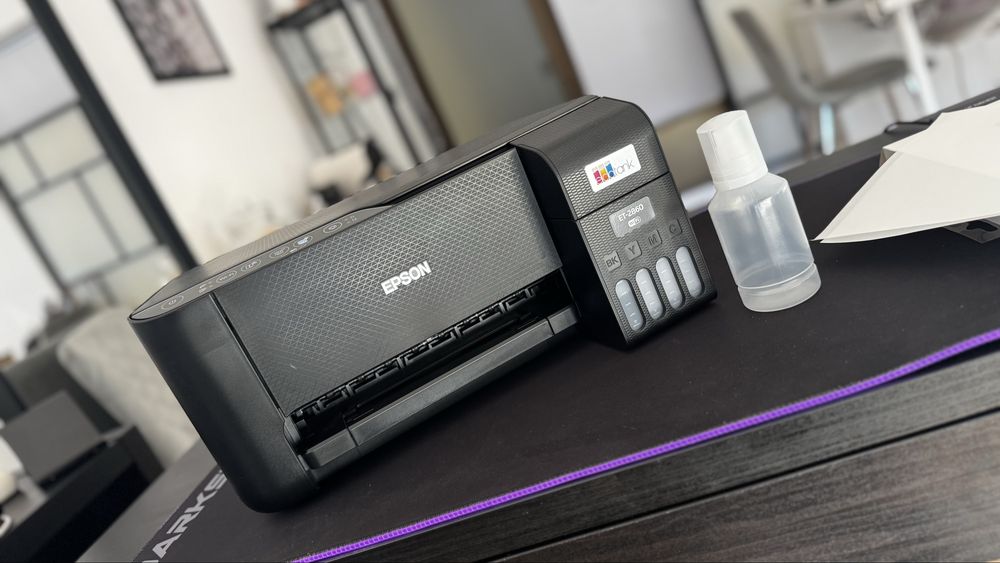 Impressora epson ecotank com stencil para tattoo