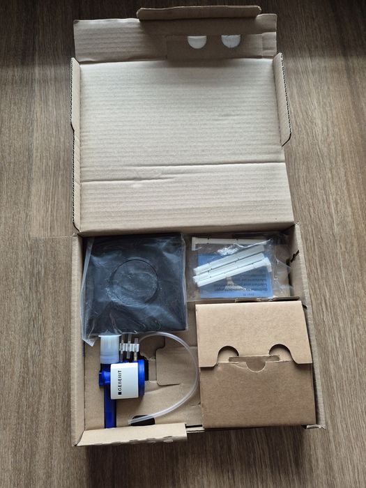 GEBERIT  Przycisk spłukujący do pisuaru - czarny mat 116.015.16.1