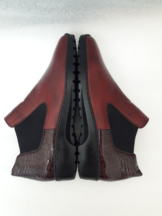 Rieker шкіряні м'які утеплені черевики 39 р