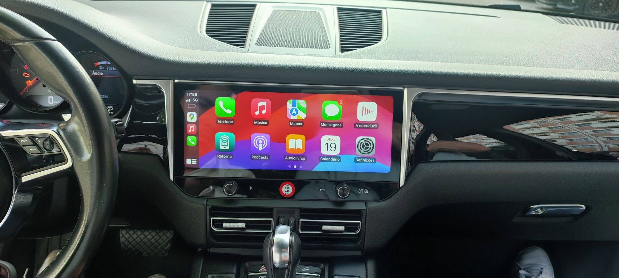 Auto Rádio Porsche Cayenne Macan Panamera Carplay & Android Auto GPS