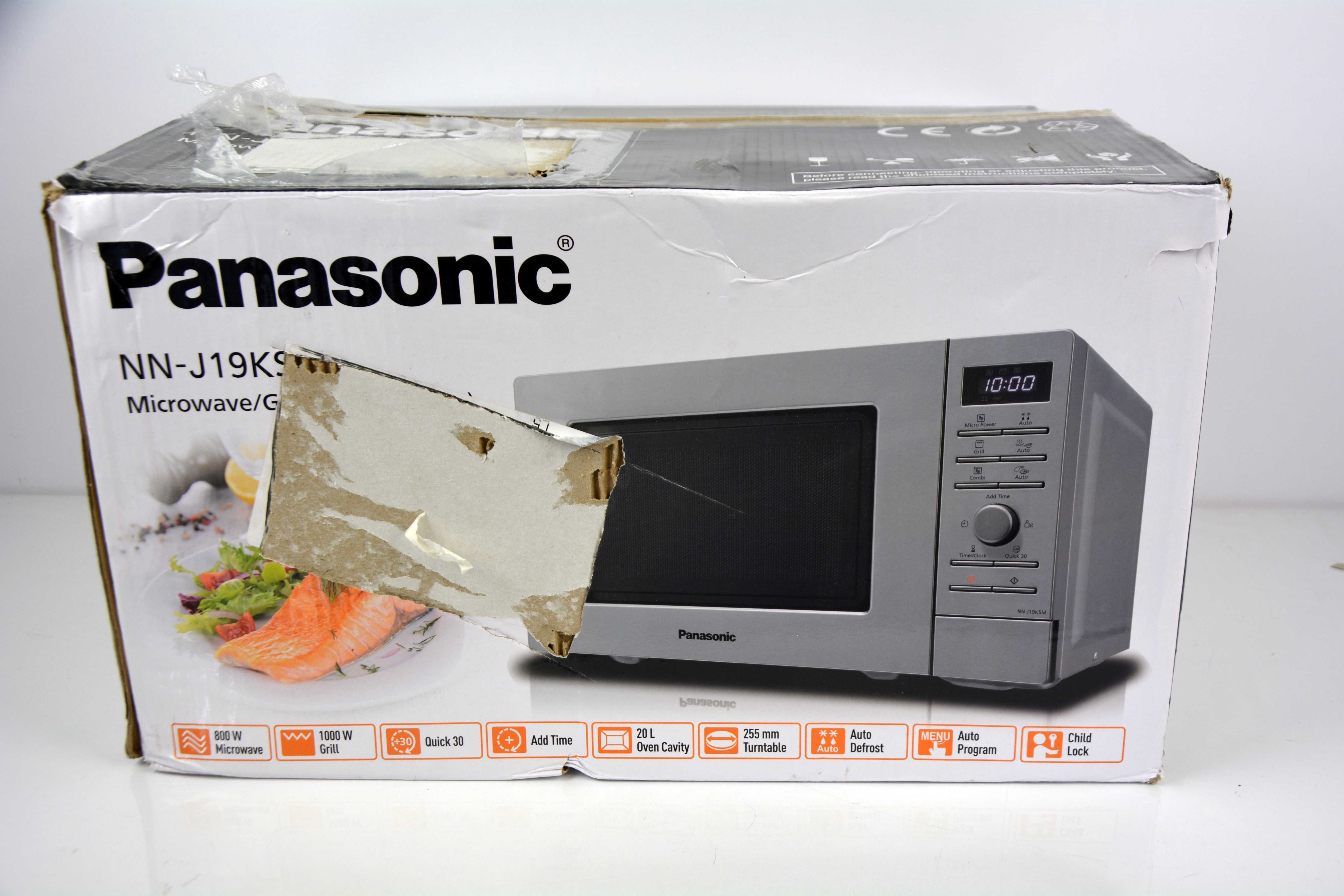 Kuchenka mikrofalowa wolnostojąca Panasonic Mikrofalówka NN-J19KSm