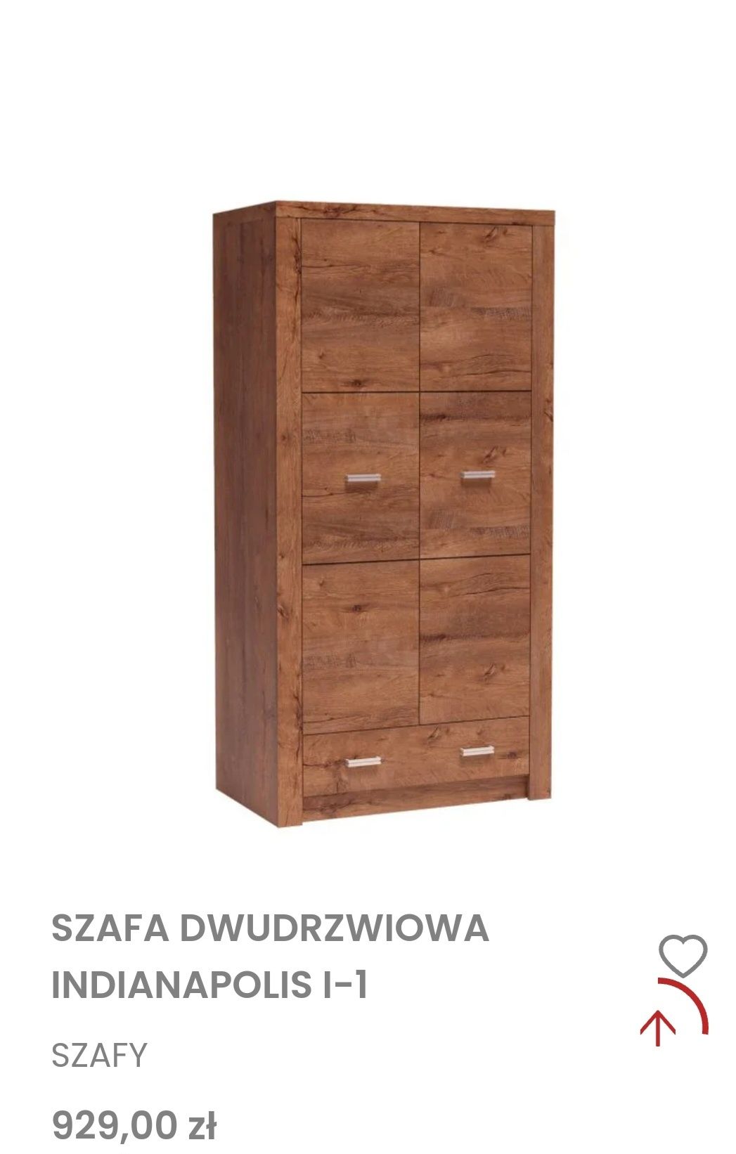 Szafa i witryna do salonu
