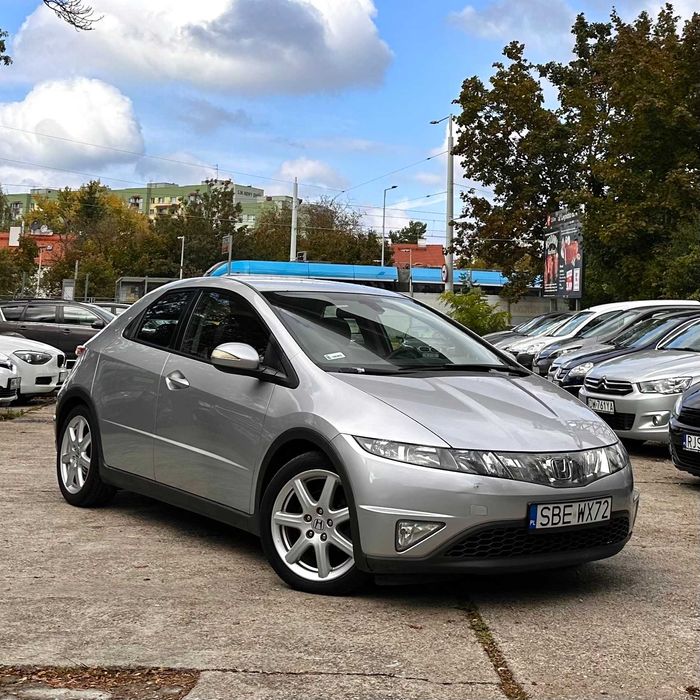 Honda Civic UFO| 1.8P 140KM|Manual 6b|Zadbane|Grzane fotele|Klima|2007