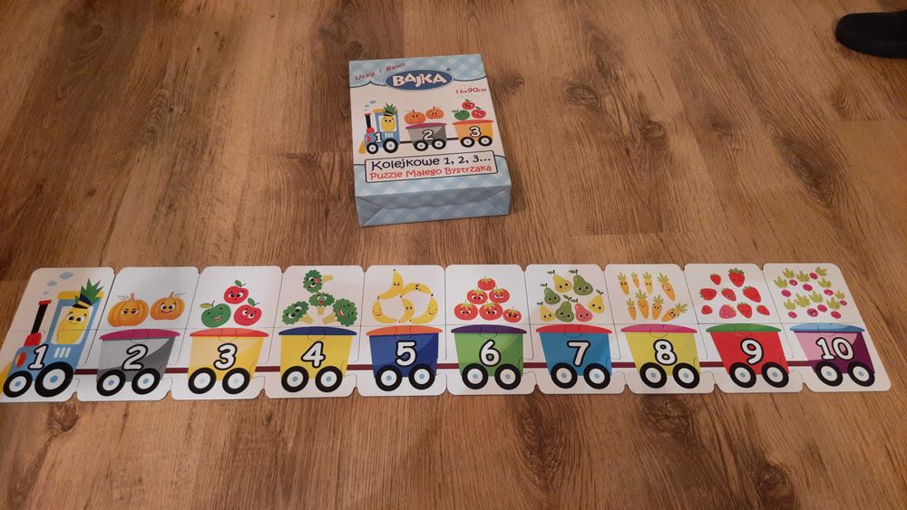 puzzle, układanki zestaw 6 sztuk