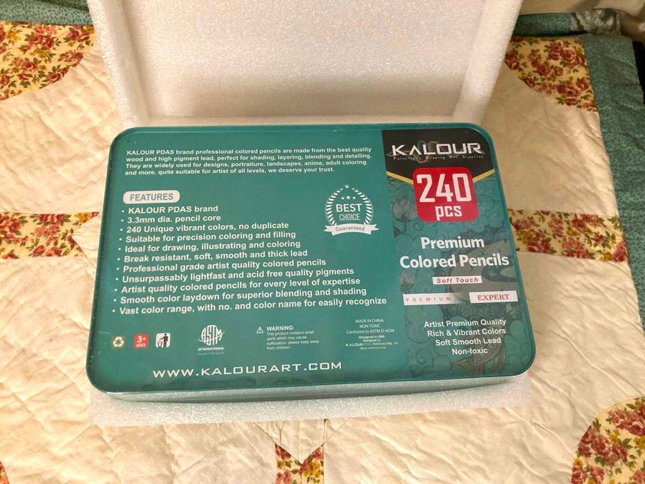 Набор цветных карандашей 240 цветов