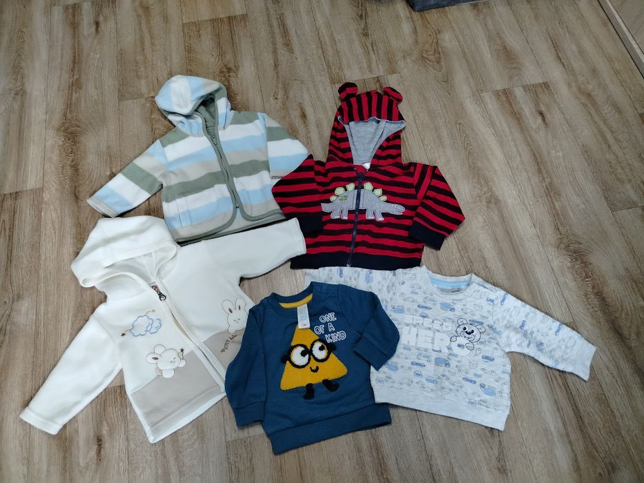Bluza z długim rękawem dla chłopca 5 sztuk