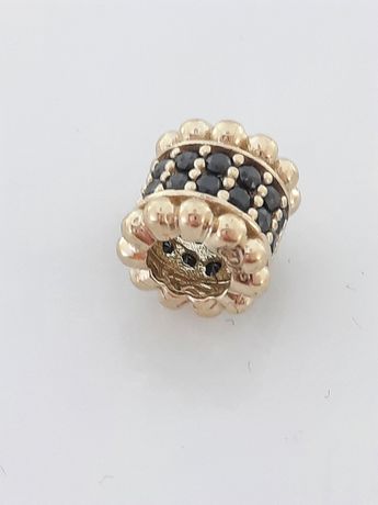 Złoty charms na bransoletkę Pandora. Próba 333 Nowy (N015)