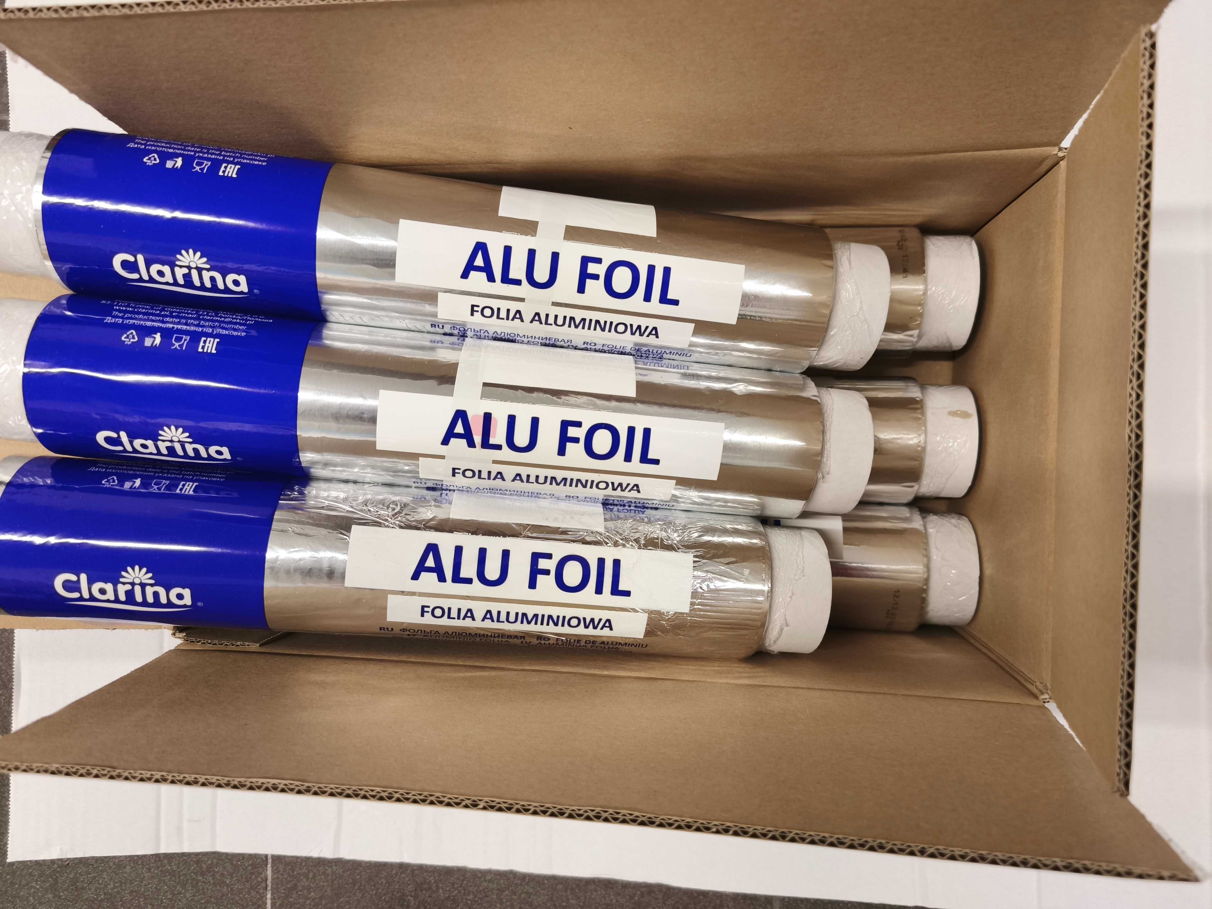 Folia aluminiowa cateringowa 6szt