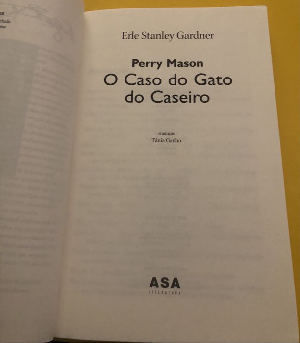 Perry Mason : o caso do gato do caseiro
