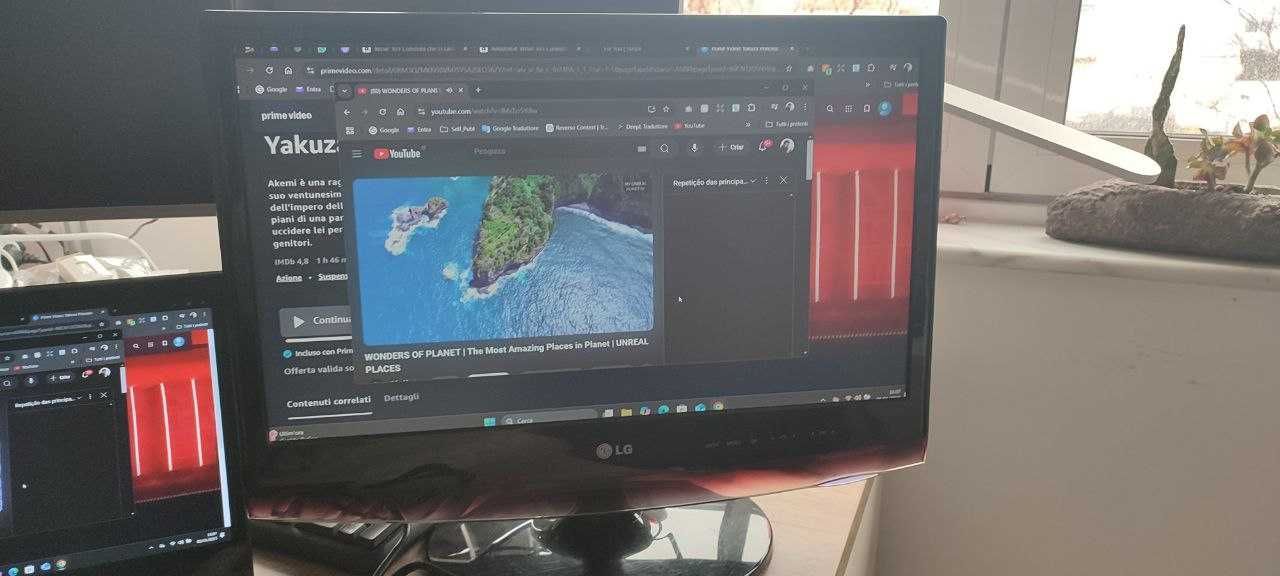 TV - Monitor LG 22'' ótimo estado - flatron modelo M2062D