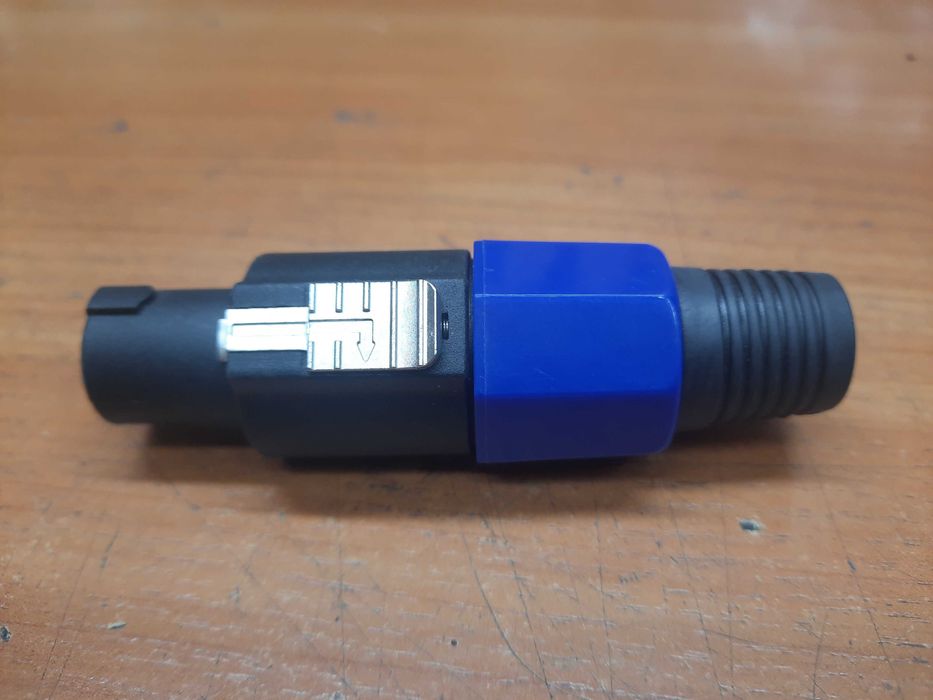 Штекер та розєм акустичний Спікон SpeakON 4-pin