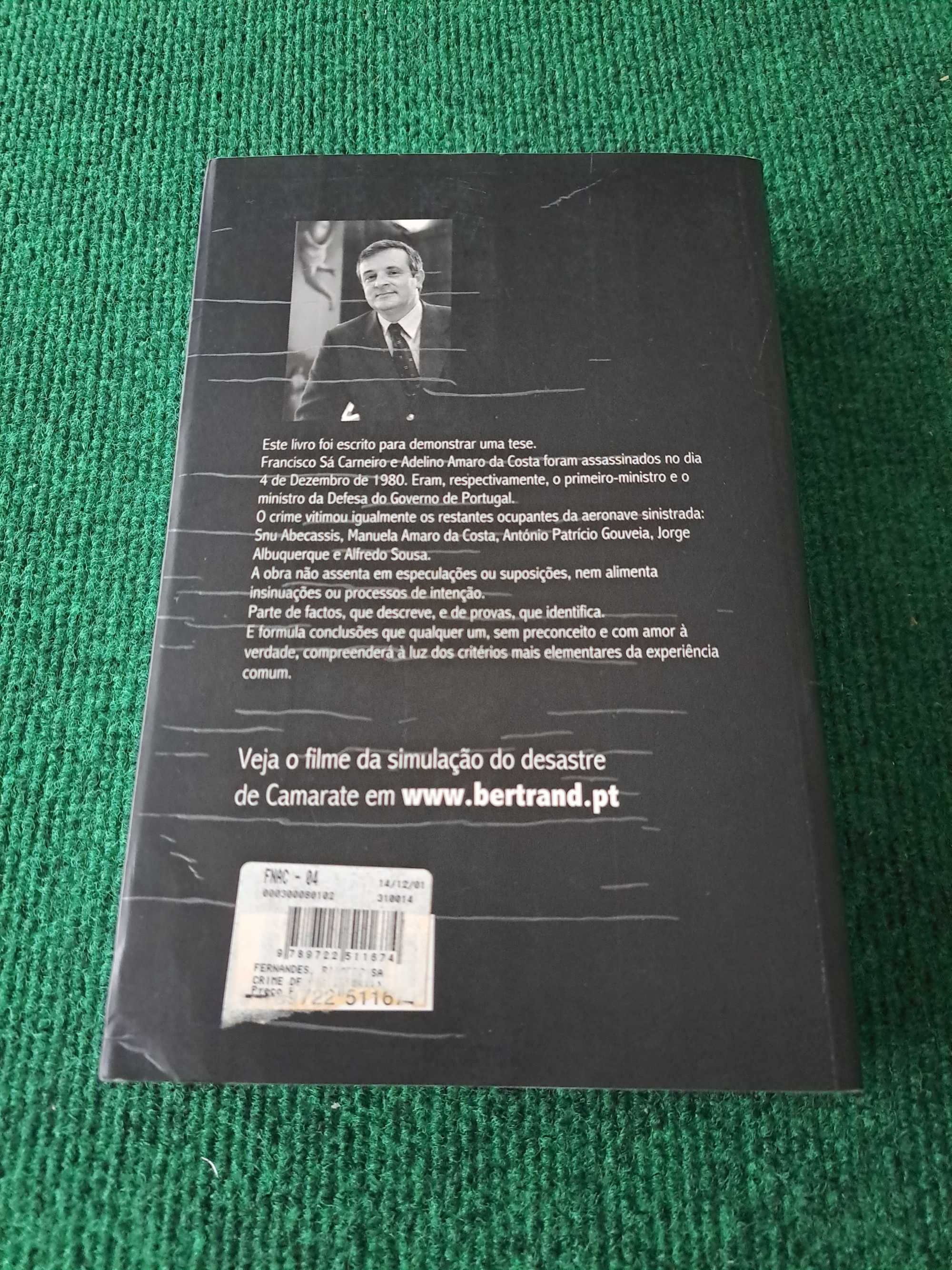 O Crime de Camarate - Ricardo Sá Fernandes