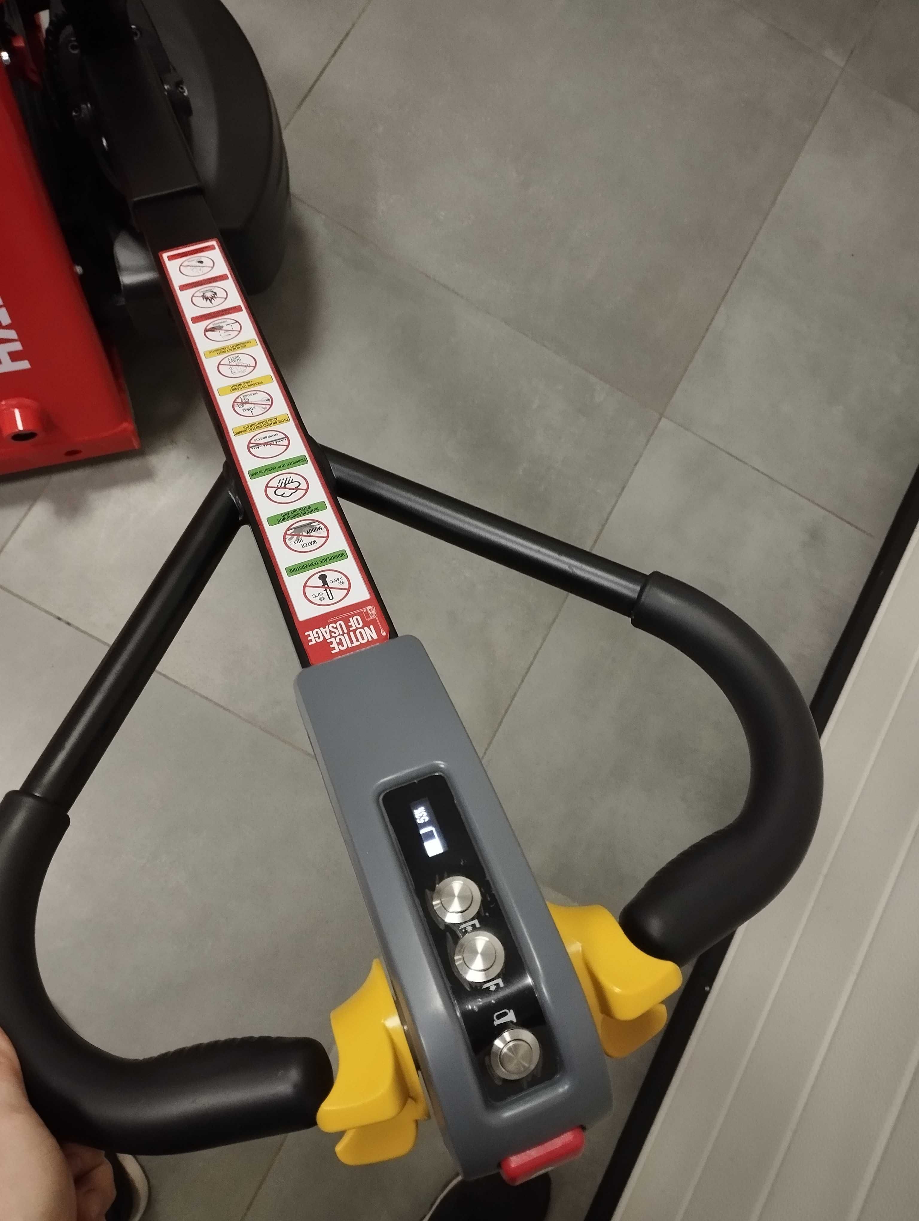 Paleciak elektryczny wózek paletowy widlak PPT20 EPT15 115cm 100cm cbd