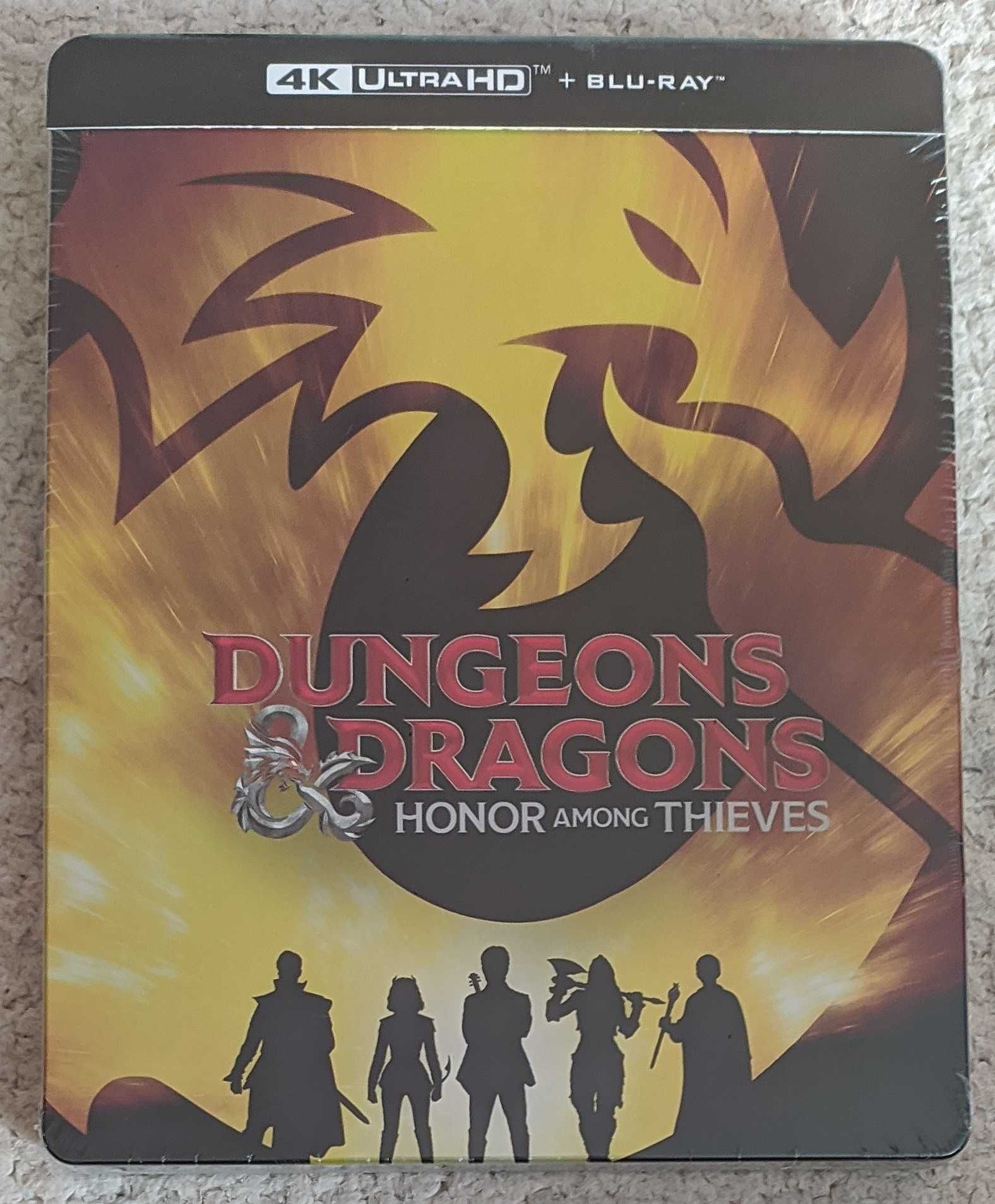Dungeons & Dragons: Złodziejski honor [Steelbook][4K UHD Blu-Ray][PL]