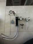 Grohe Eurocube bateria umywalkowa stojąca starlight chrome
