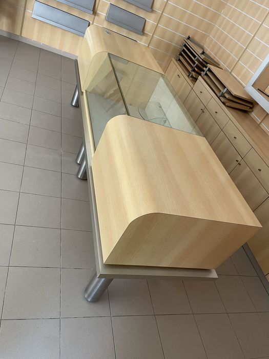 Balcao de loja boa madeira