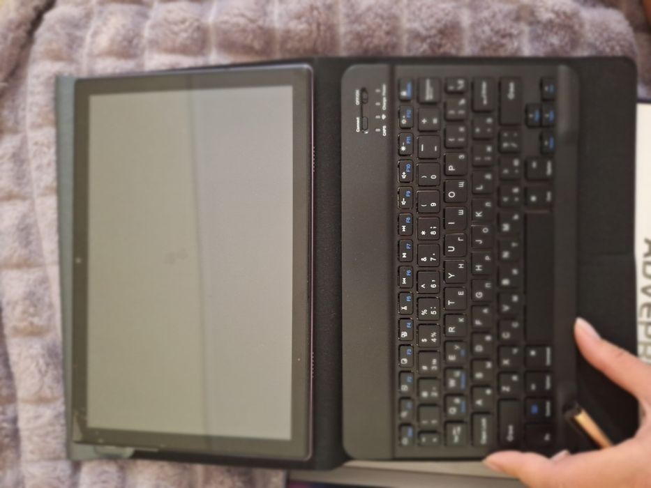 Планшет ADVEPRO P60 12/512 ГБ фіолетовий з клавіатурою