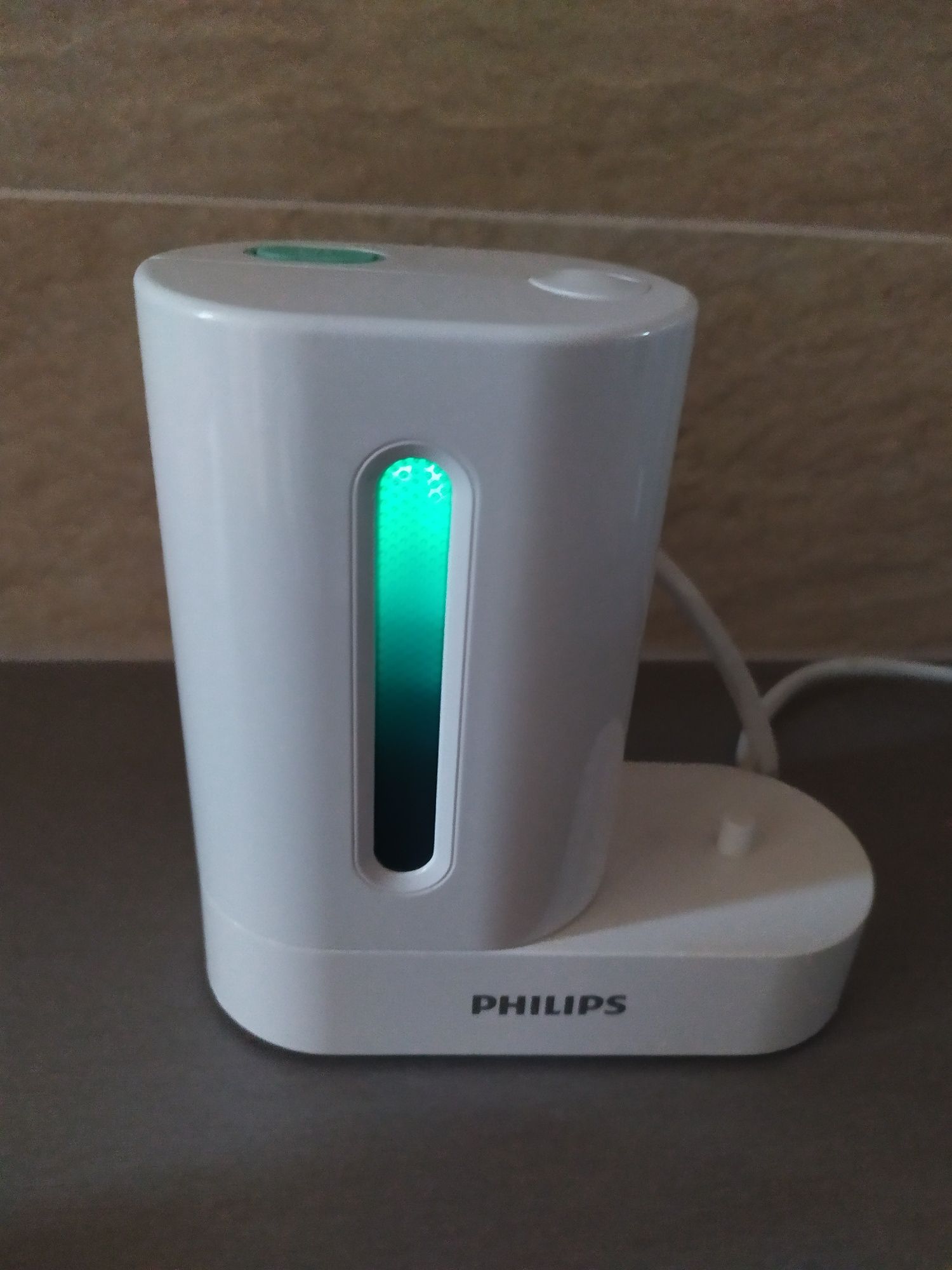 Ładowarka Philips szczoteczka, stacja dezynfekująca UV światło lampa