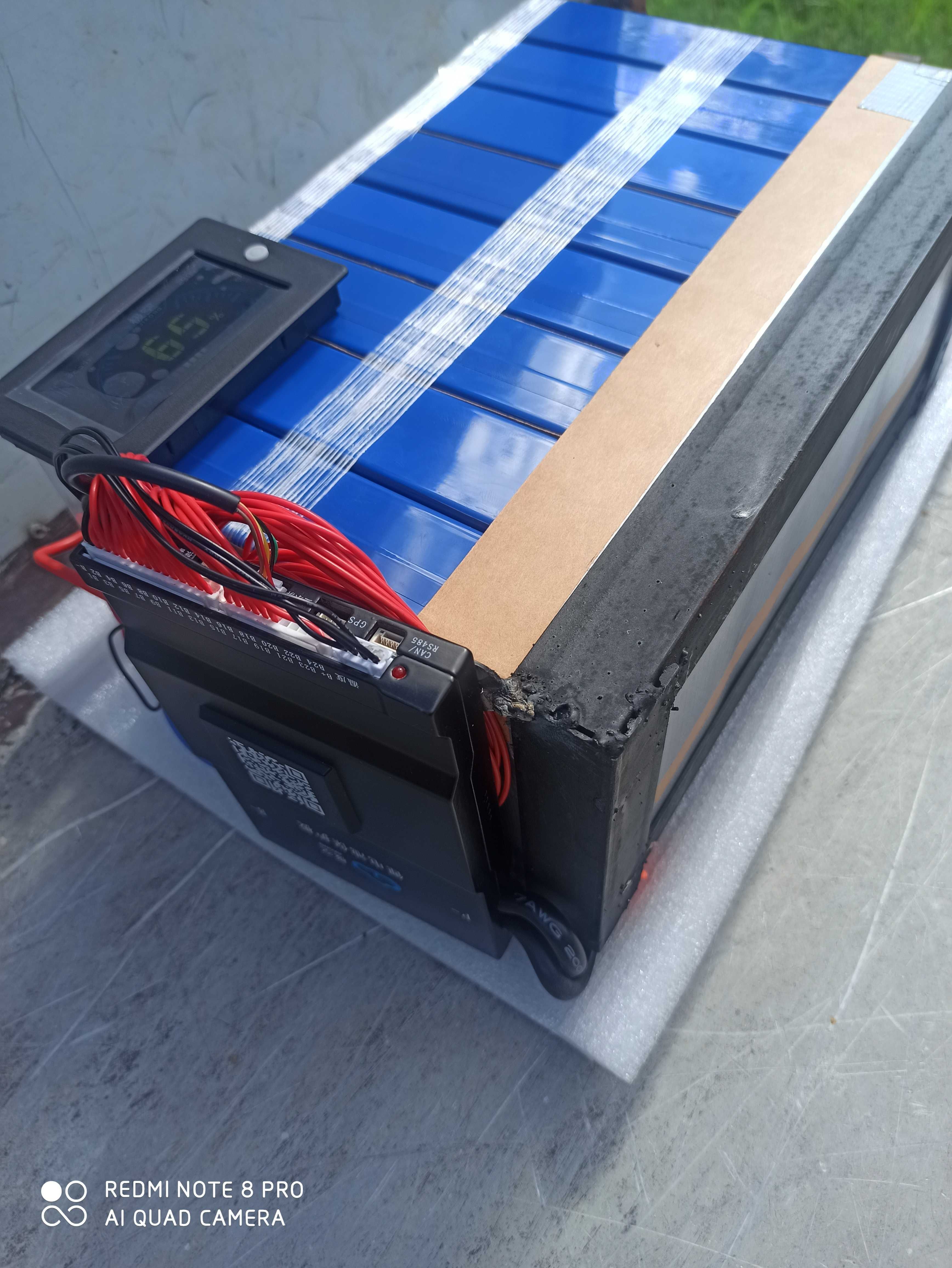 Magazyn Energii 24V Ogniwa LiFePo4 8 x 105Ah z BMS skonfigurowany