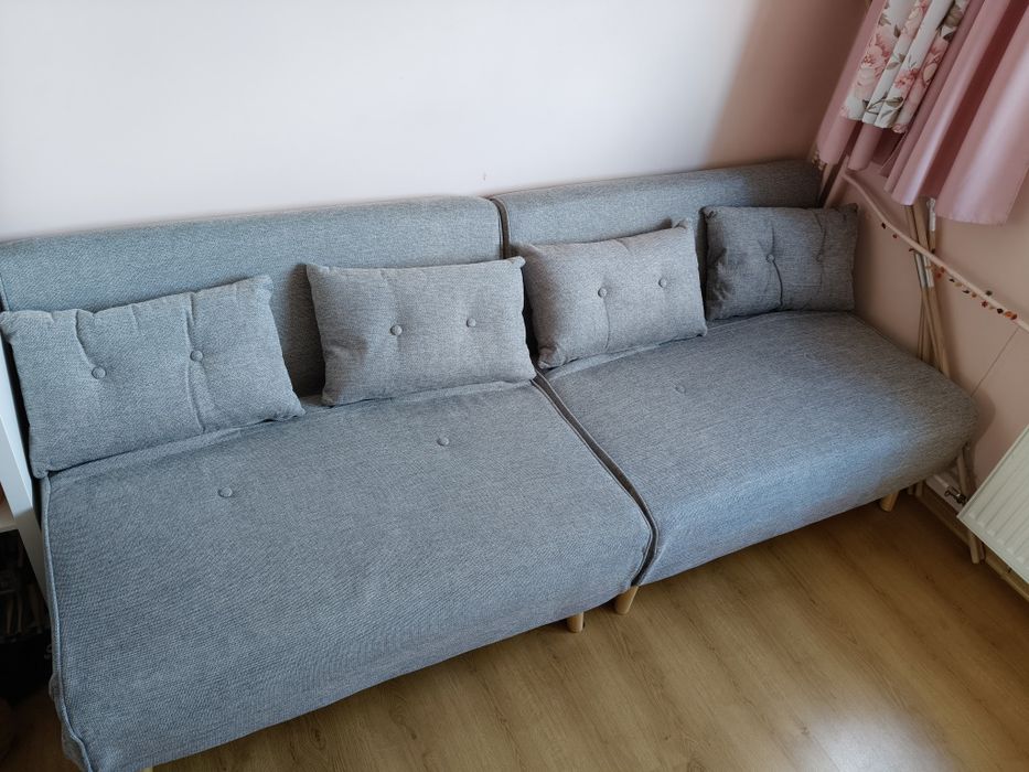 Nowa sofa jedno dwu osobowa, rozkładana, funkcją spania, kanapa, łóżko