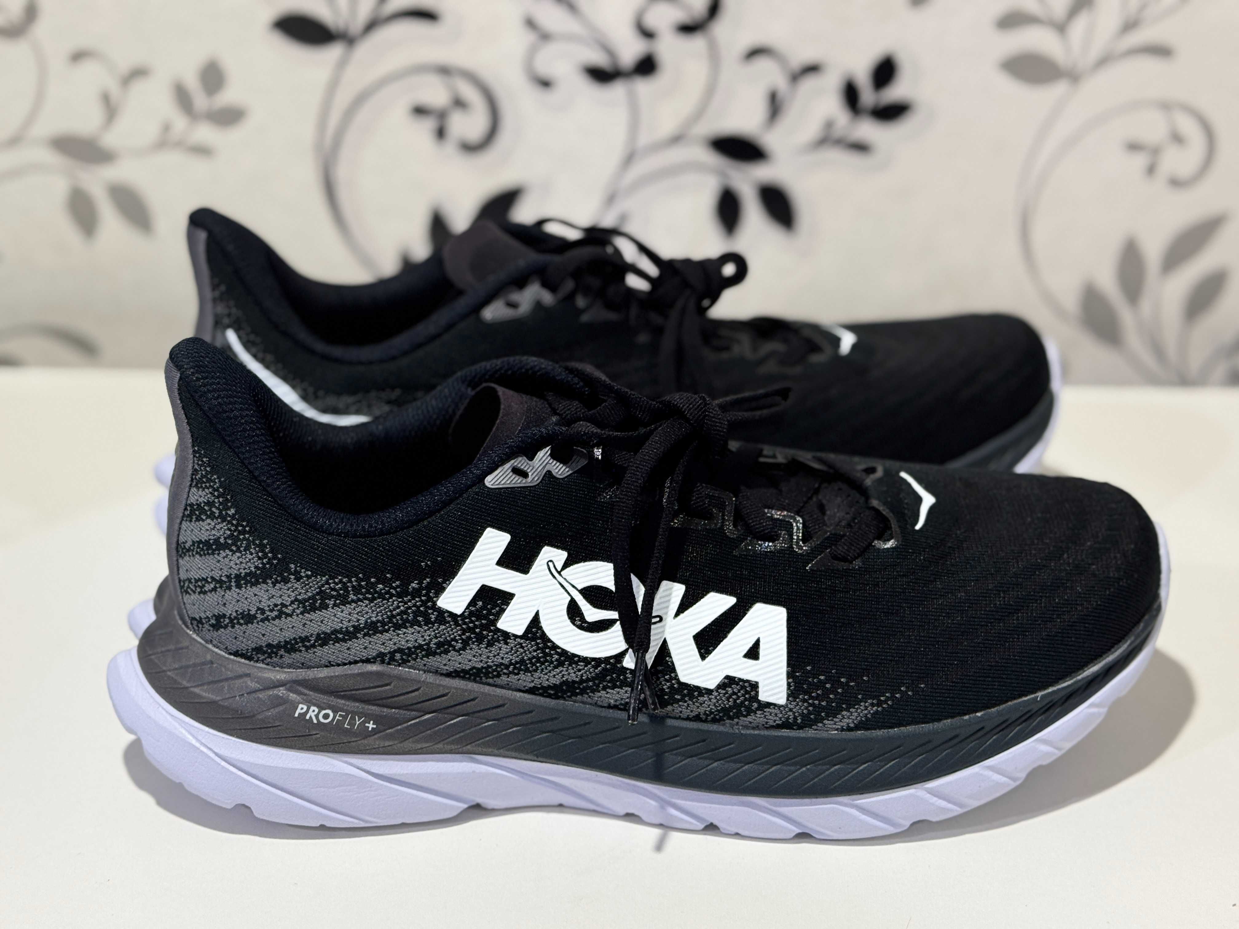 Кросівки бігові чоловічі  Hoka Mach 5 Black 1127893-BCS, 42.5р