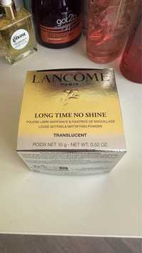 Long Time No Shine Setting puder Lancome