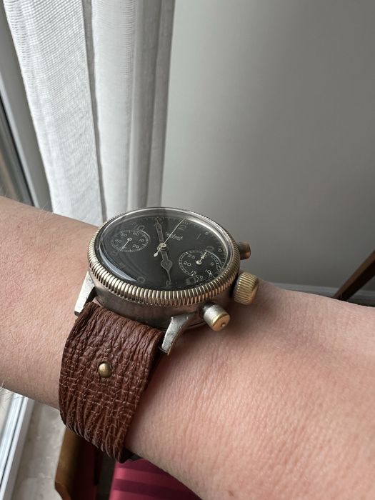 Hanhart ww2 zegarek wojskowy luftwaffe zamiana rolex omega iwc