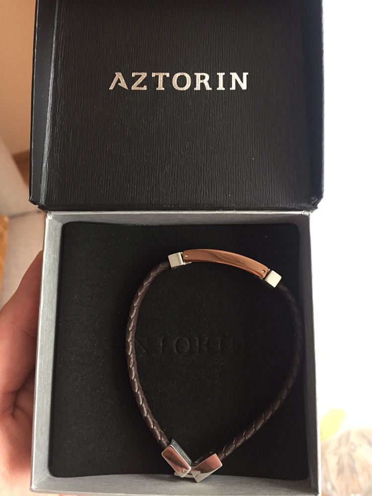 Nowa bransoletka aztorin męska
