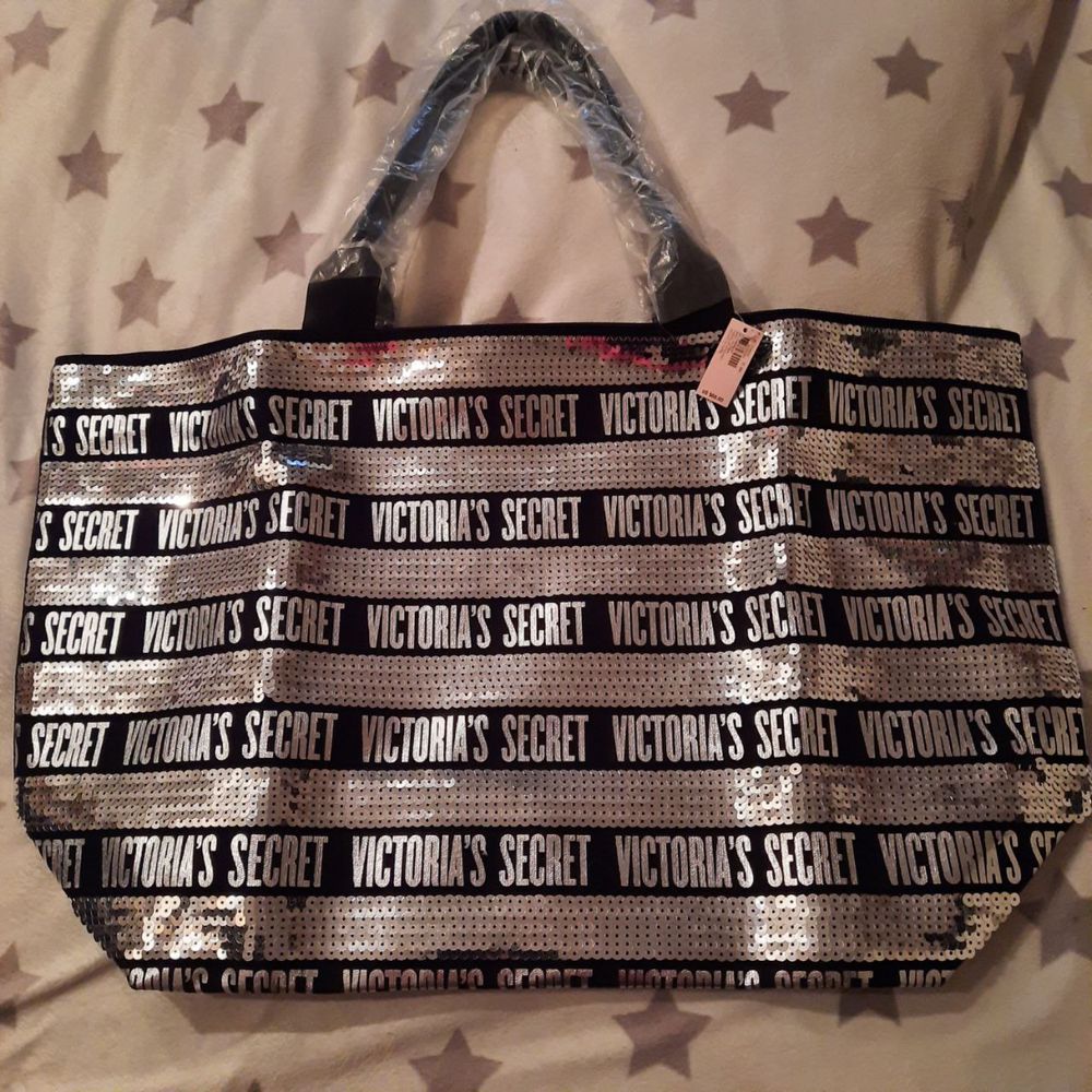 Шопер Victoria's Secret Sequin Tote Bag NWT