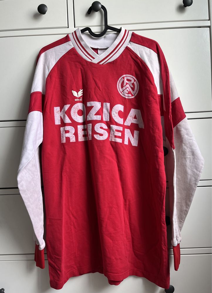 Rot-Weiss Essen 80s Erima koszulka piłkarska retro vintage