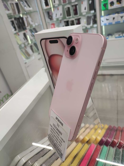 Iphone 15 128GB Bat 85% Telakces Felicity *Raty 0%