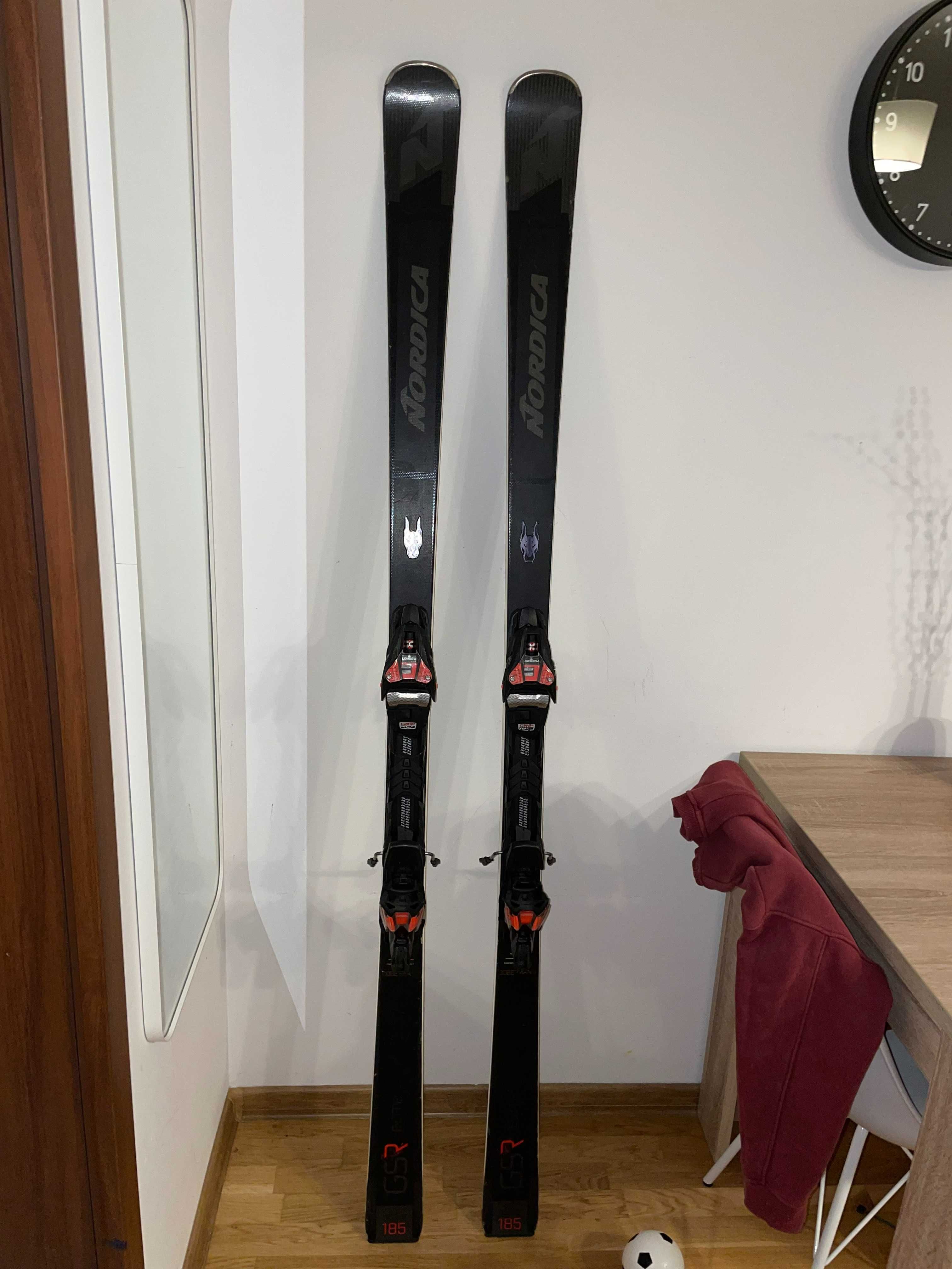 Narty gigantowe Nordica GSR Elite 185 cm, R20.  GS