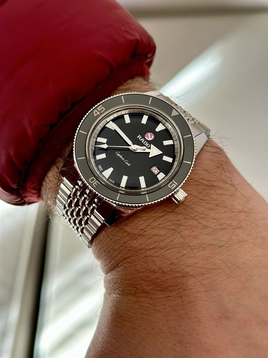 Zegarek RADO CAPITAN COOK diver czarny.