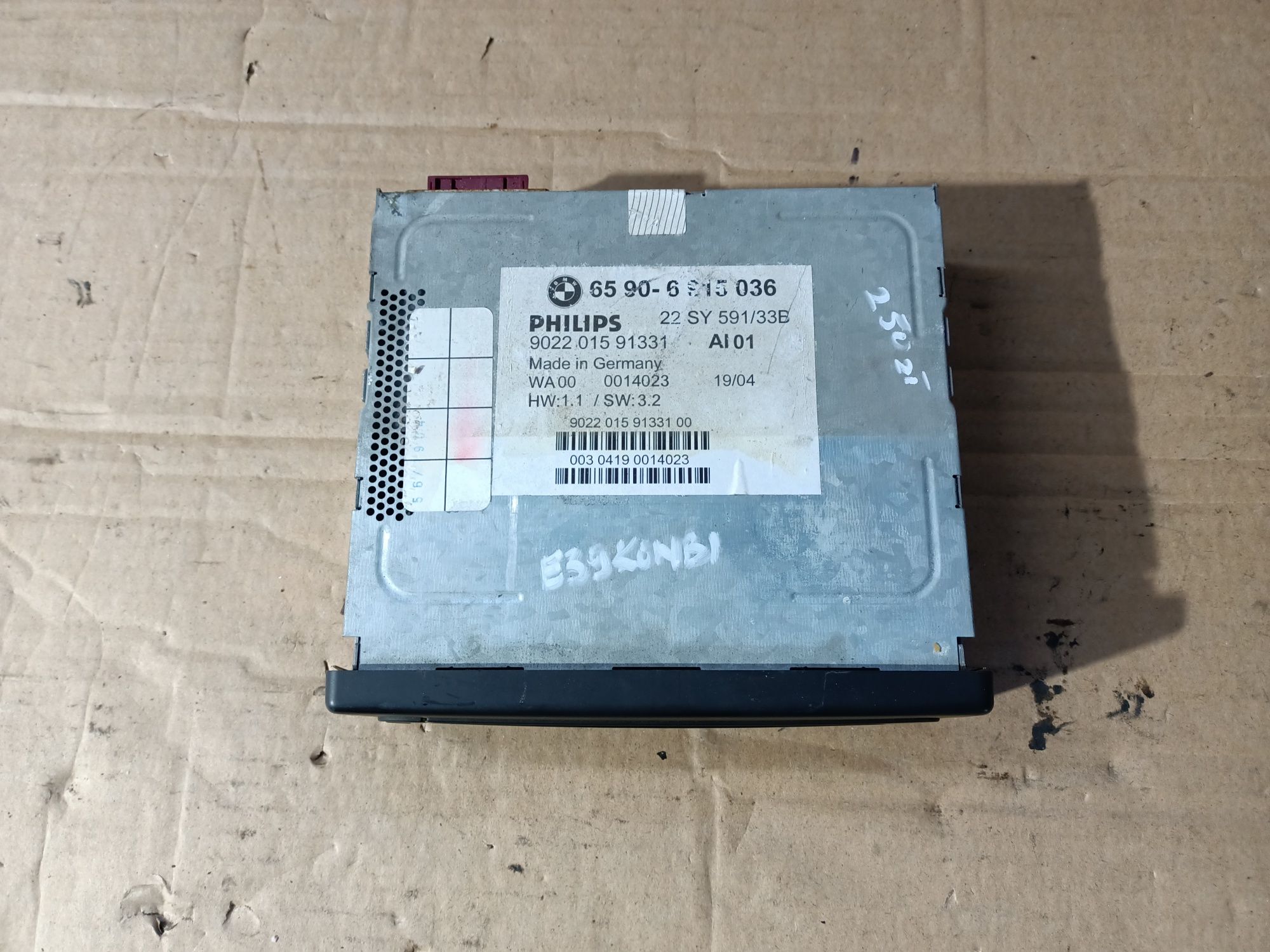 Czytnik DVD nawigacji GPS PHILIPS BMW E38 E39 E46 E53