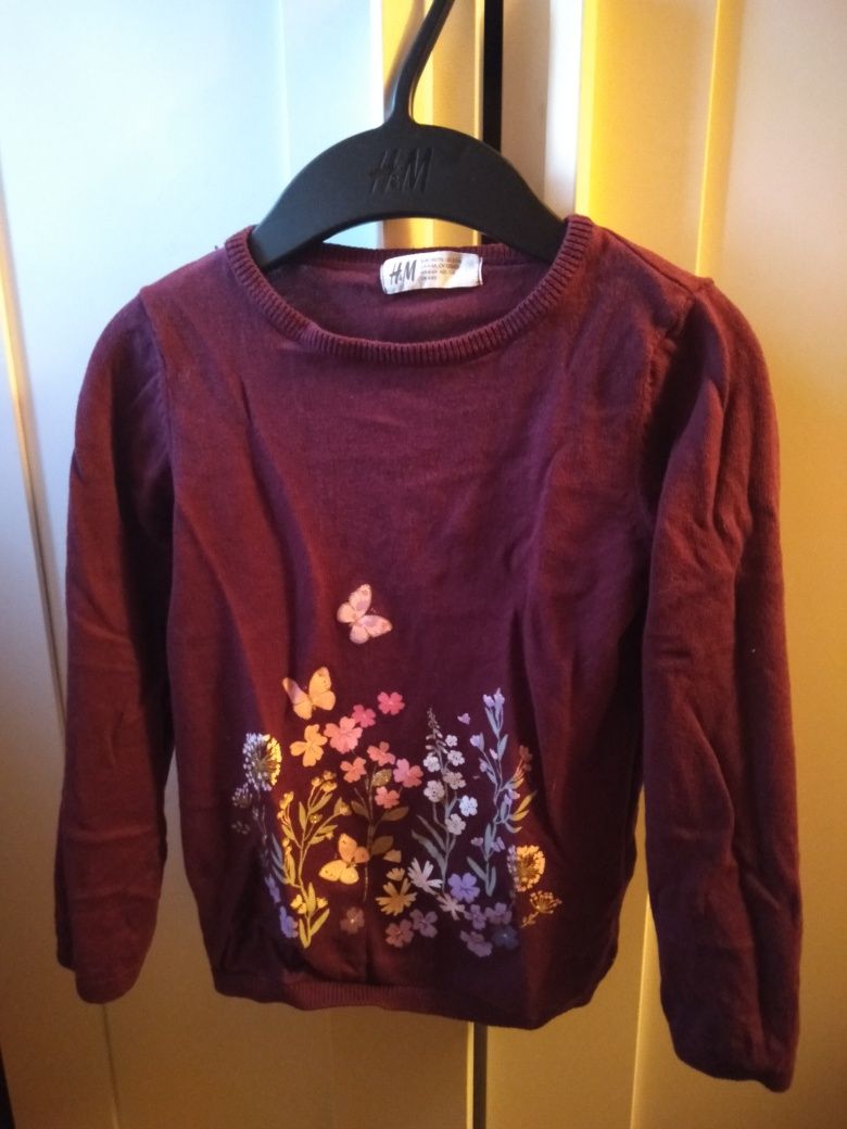 Sweter sweterek H&M 110/116