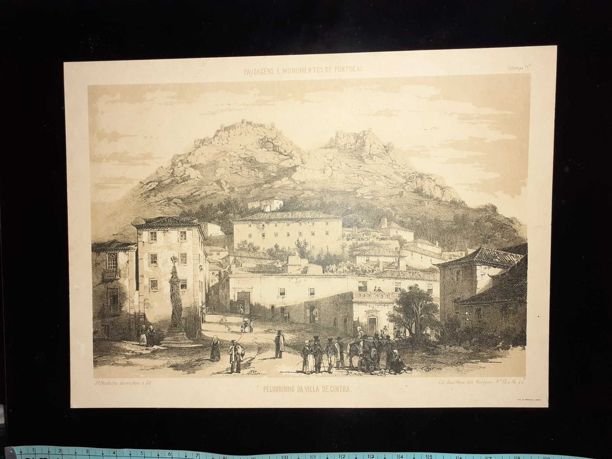 Quadro " Pelourinho da Villa de Cintra"