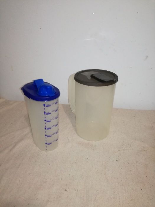 Conjunto de 5 Tupperwares Juntos ou Separados novos