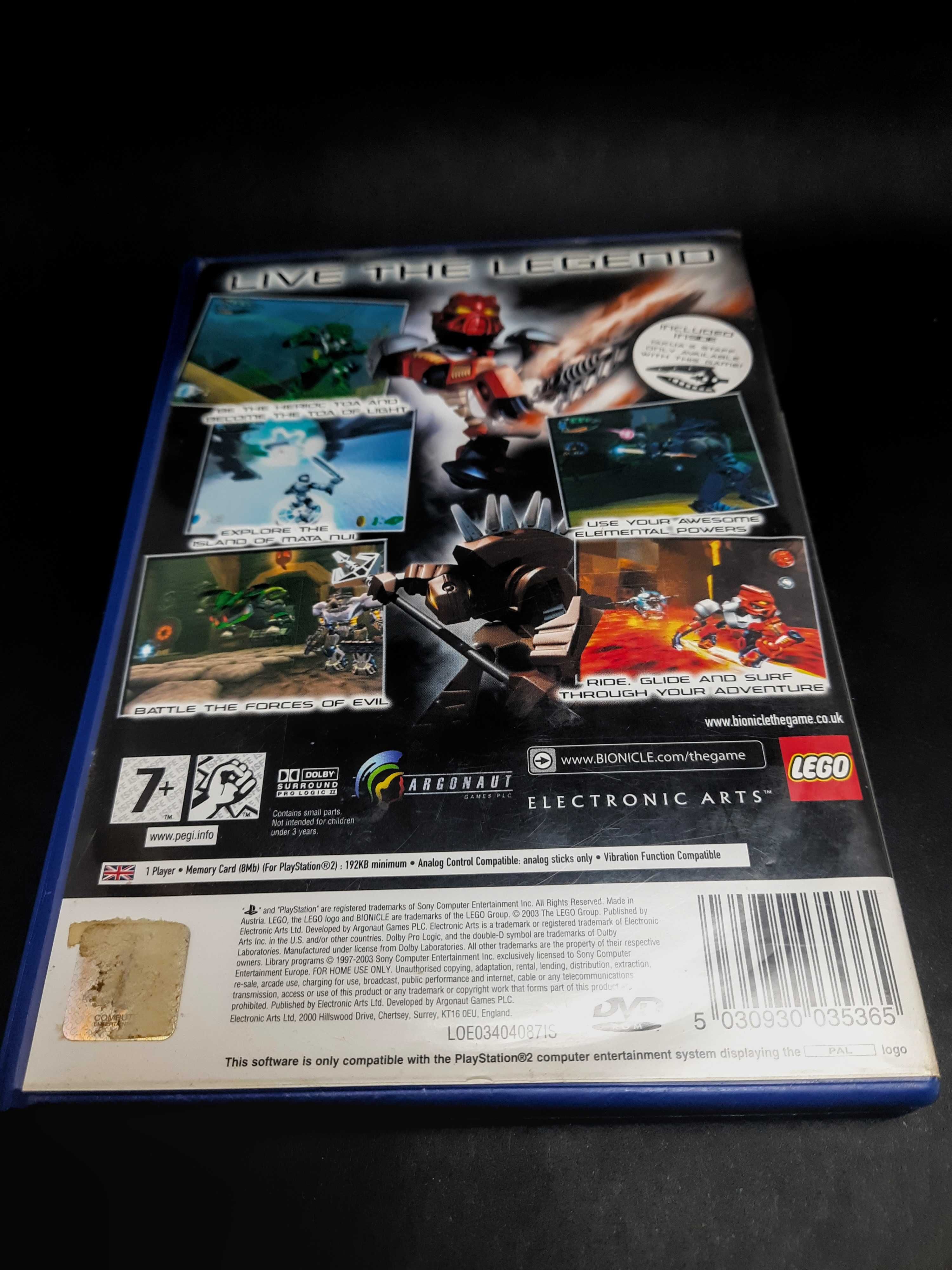 Gra Bionicle Ps2 Sony Playstation 2 (ps2)