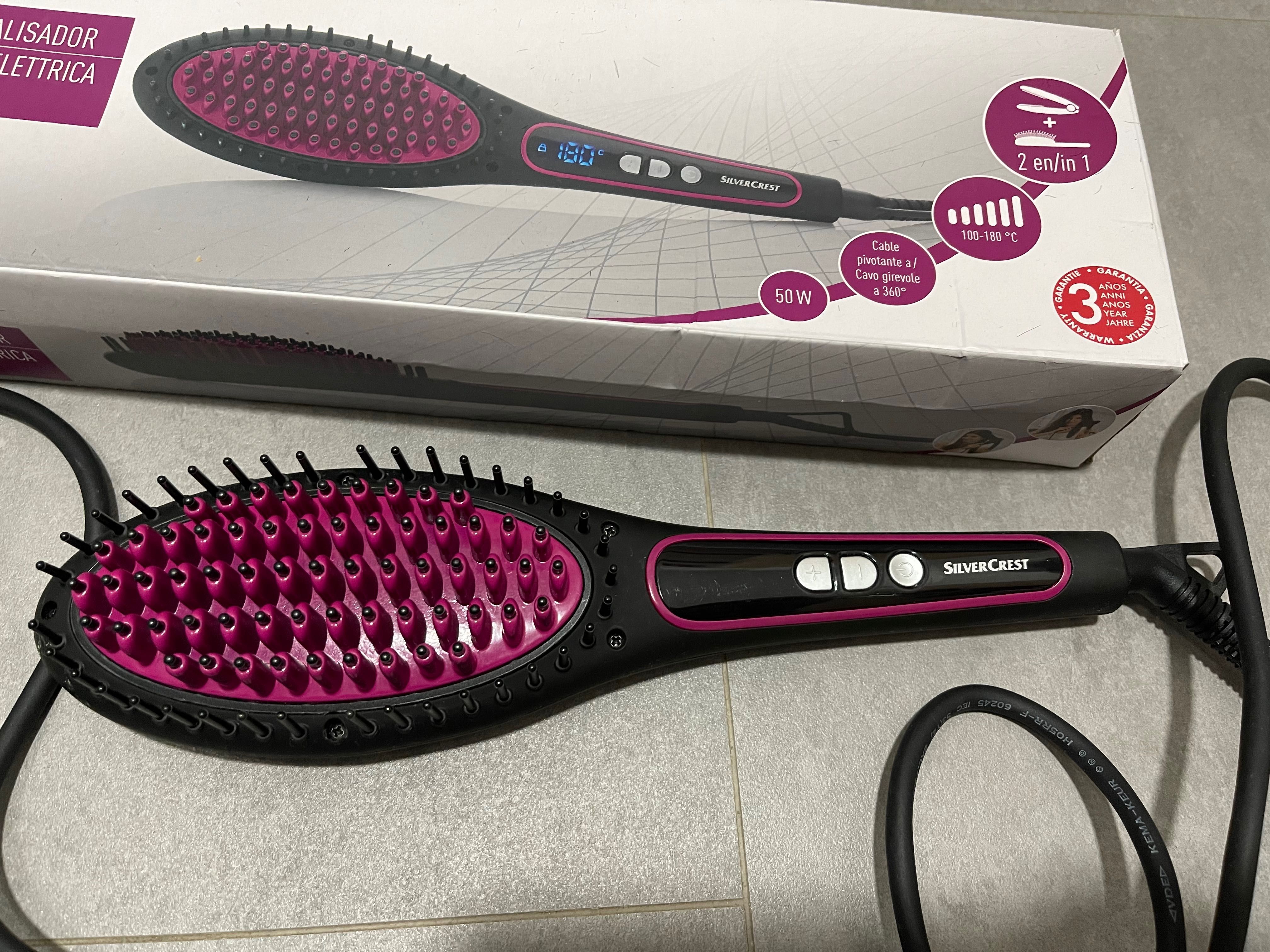 Escova de alisar o cabelo