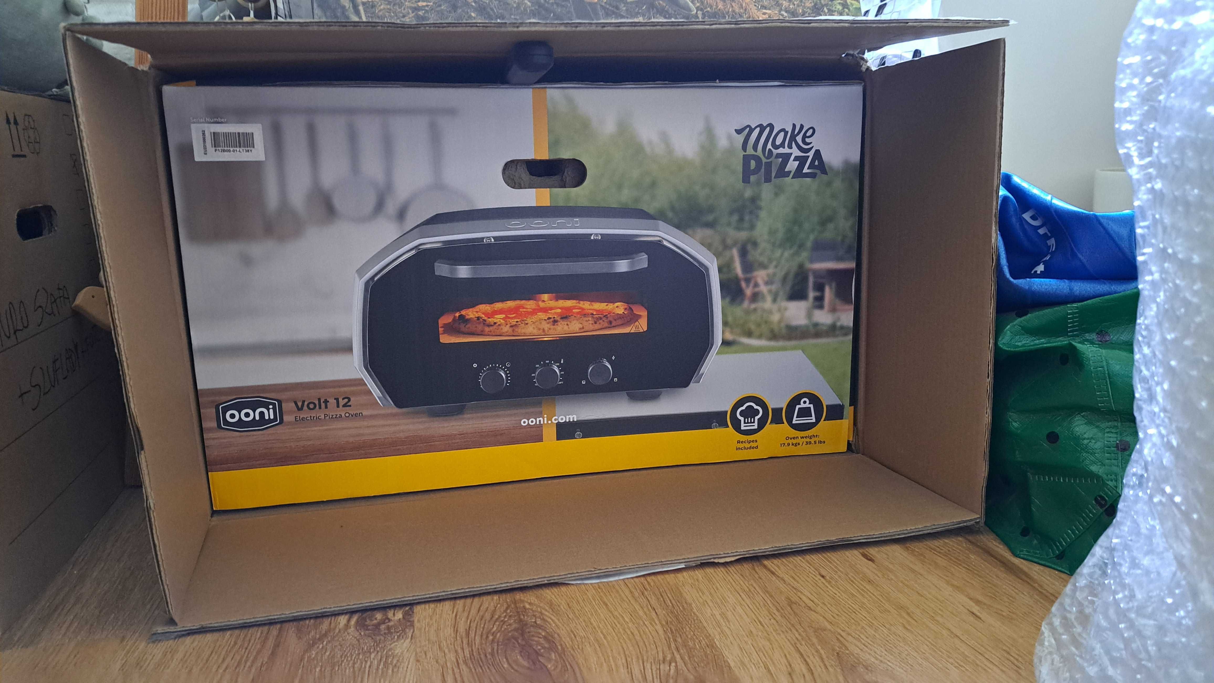 Piec do pizzy Ooni 12V + łopata do pizzy Ooni 12"