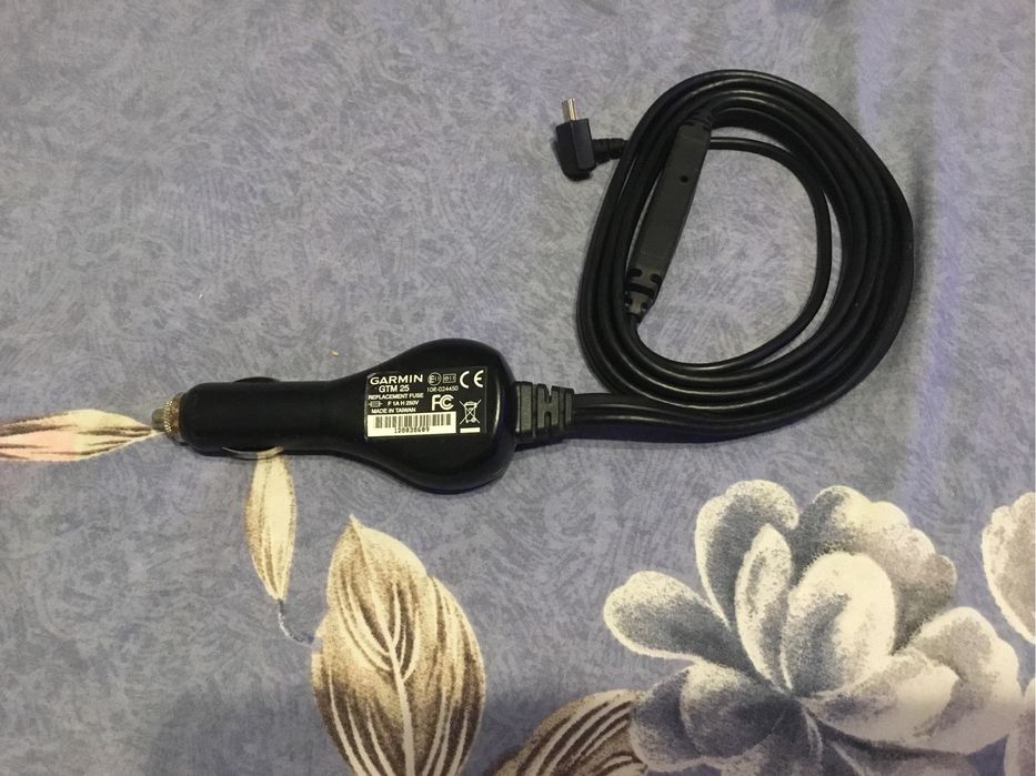 Зарядное Garmin GTM20,GTM25,GTM35,Garmin-Asus,крепление Garmin лобовое