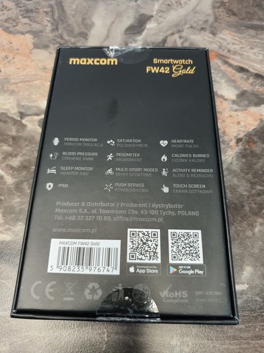 Smartwatch damski Maxcom NOWY