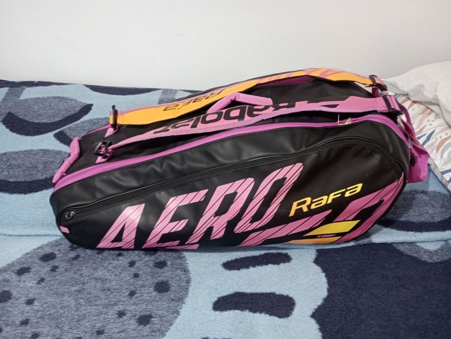 bolsa para raquete mais 2 raquetes tudo!
