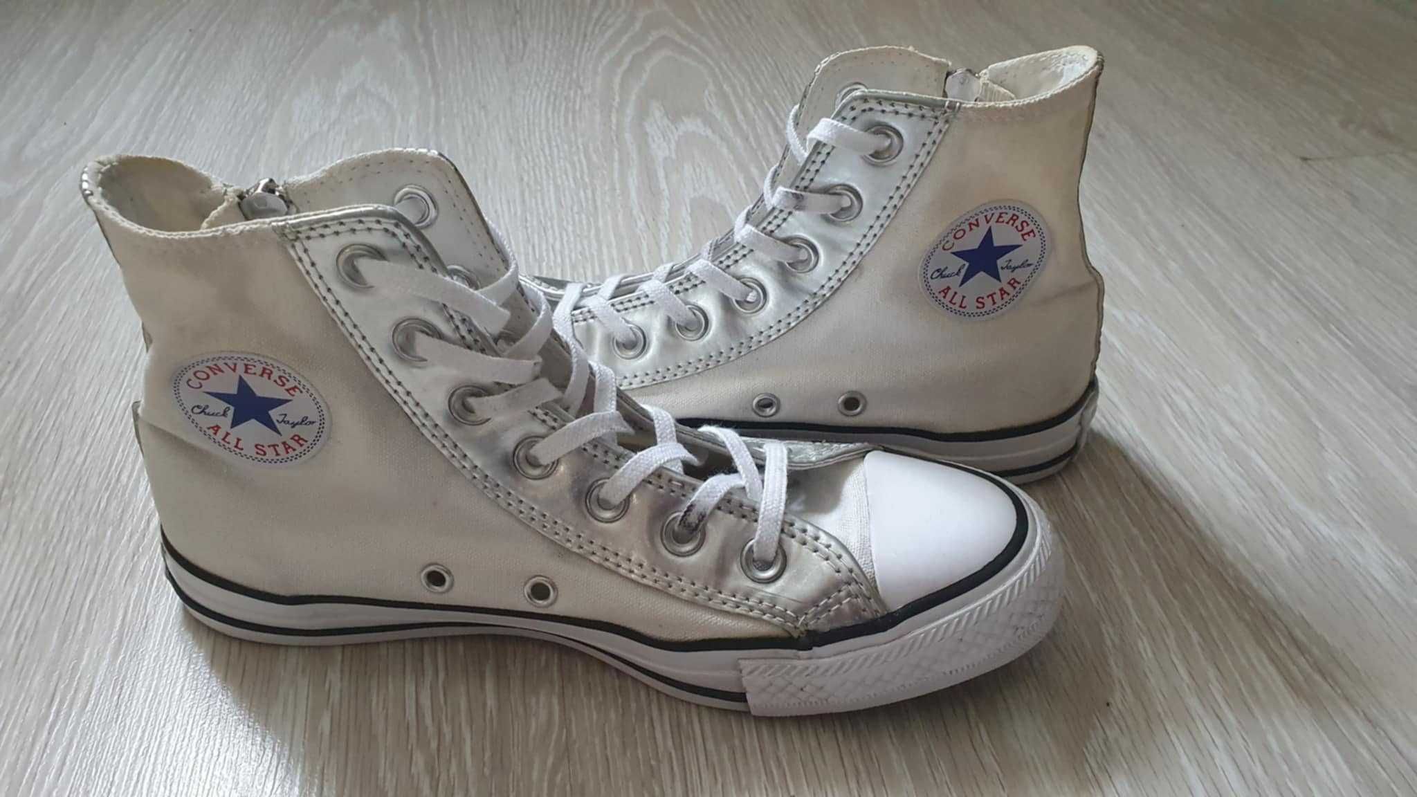 Converse białe 36.5 damskie