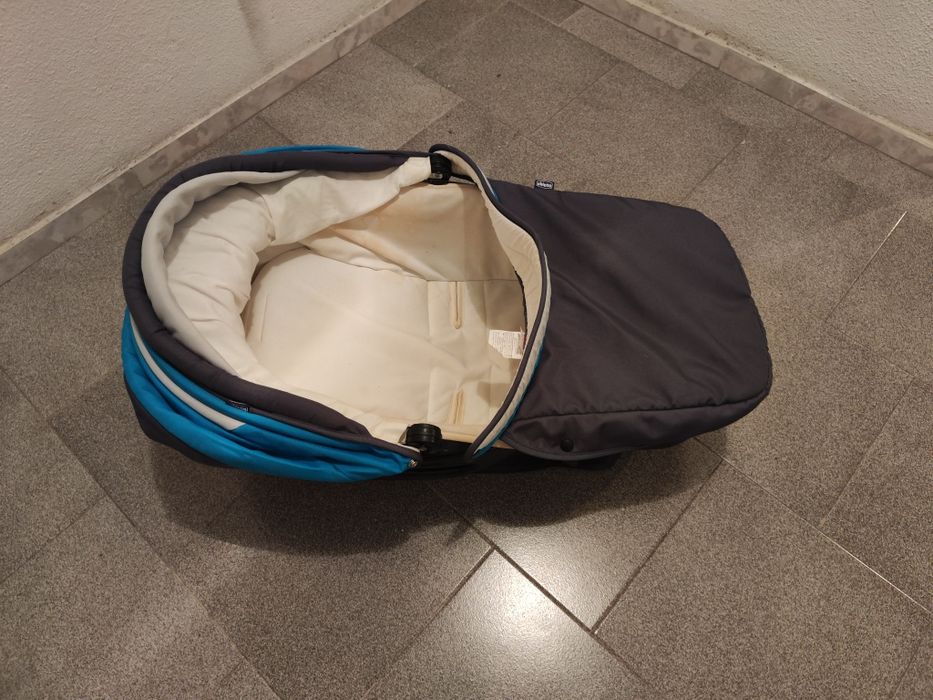 Conjunto Trio Chicco — Carrinho + Alcofa + Ovo (0–13 kg)