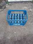 Skrzynka z butelkami Pepsi 0, 2 l