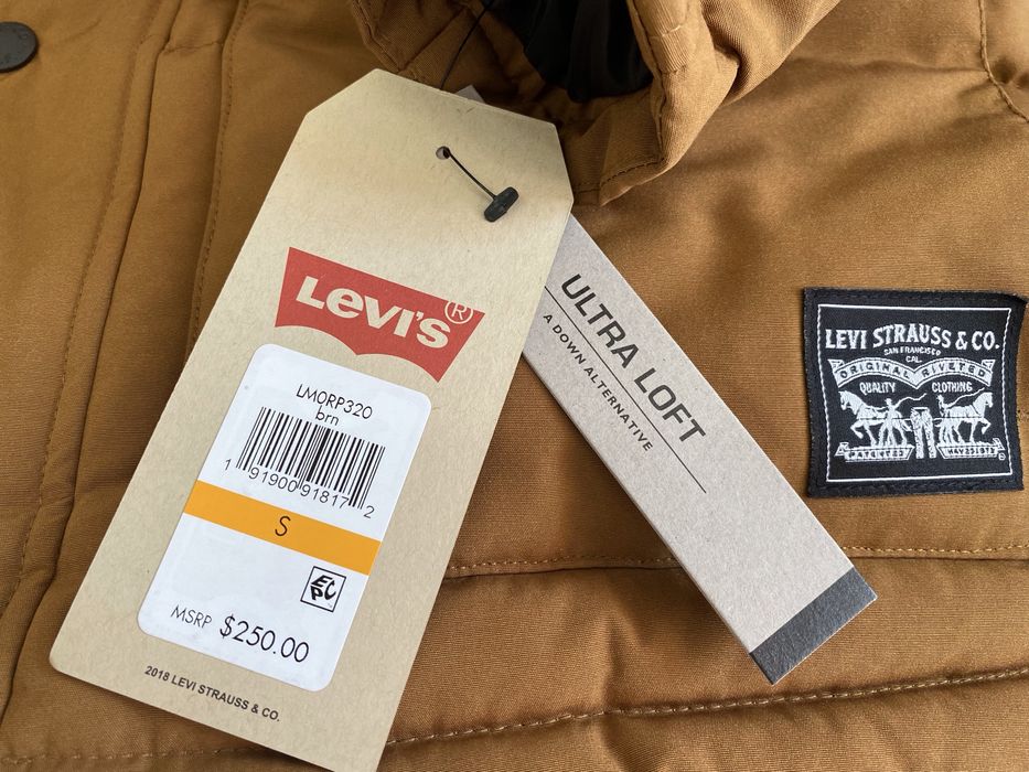 Levi’s зимова арктик парка аляска куртка чоловіча пуховик